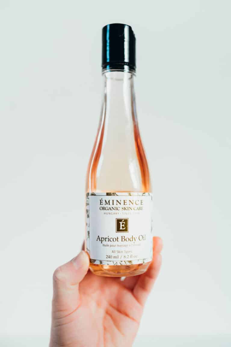 Eminence Organic Skin Care Review: Apricot Body Oil | Avenly Lane